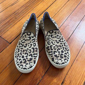 ROTHY'S leopard slip on sneakers